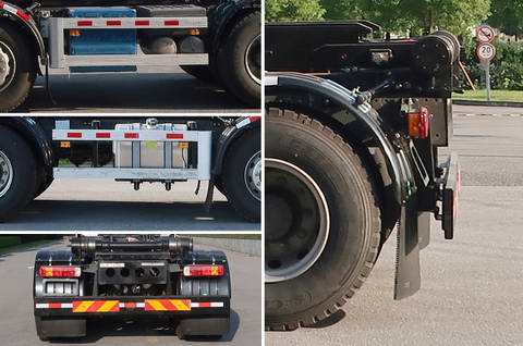 中聯(lián)牌ZBH5312ZXXZZE6車廂可卸式垃圾車公告圖片