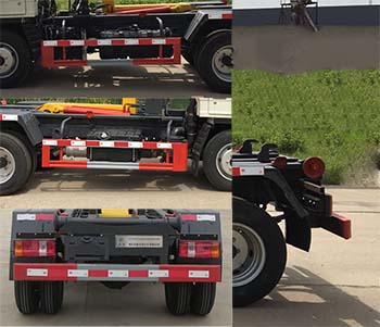 舜德牌SDS5040ZXXB6車廂可卸式垃圾車公告圖片