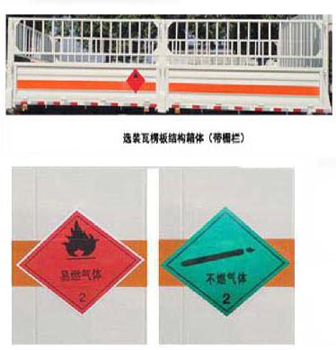 專(zhuān)威牌HTW5250TQPD6氣瓶運(yùn)輸車(chē)公告圖片