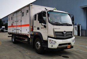 征远牌LHG5180XRQ-FT01易燃气体厢式运输车