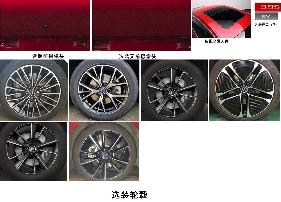 比亚迪牌BYD7009BEV4纯电动轿车公告图片