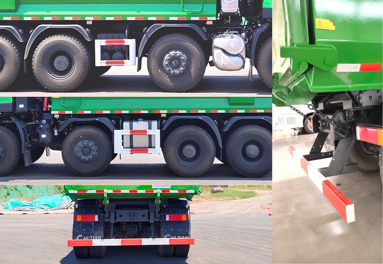 東風牌EQ5310TZLGP6渣料運輸車公告圖片