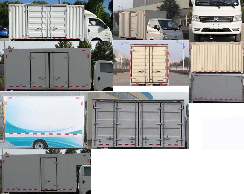 凱馬牌KMC5039XXYNG318D6廂式運(yùn)輸車(chē)公告圖片