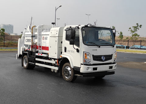 中國(guó)中車(chē)牌TEG5120TCAAEQBEV1純電動(dòng)餐廚垃圾車(chē)公告圖片