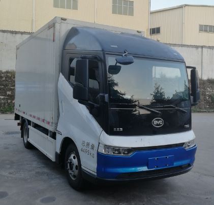 比亚迪牌BYD5040XXYEV1纯电动厢式运输车公告图片