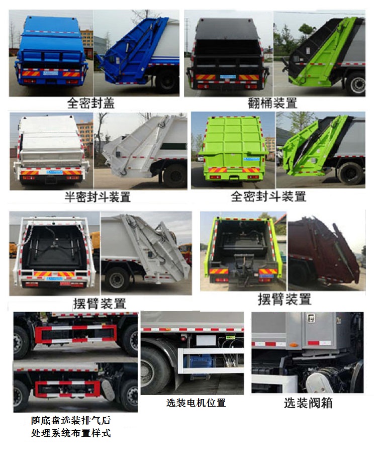程力牌CL5251ZYS6HQ压缩式垃圾车公告图片