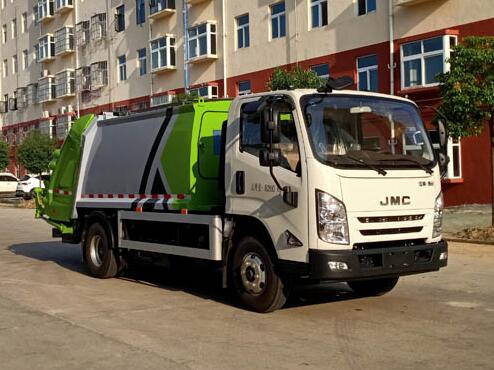 程力威牌CLW5081ZYSJ6壓縮式垃圾車公告圖片
