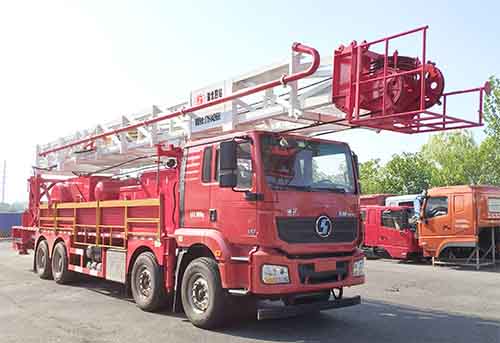 四钻牌SZA5390TXJ900修井机公告图片