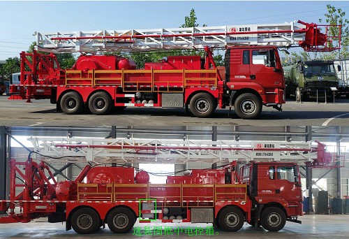 四钻牌SZA5390TXJ900修井机公告图片