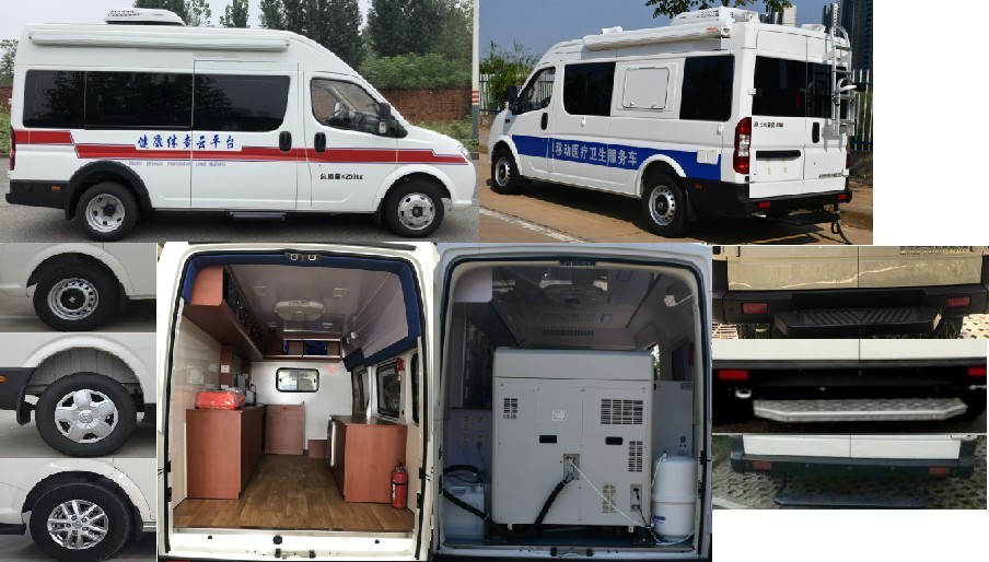 東風(fēng)牌EQ5040XYLWACDB體檢醫(yī)療車公告圖片