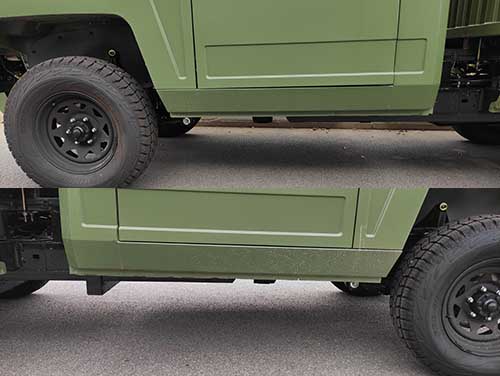 北京汽車制造廠有限公司牌BAW5034CCY2HD43倉柵式運(yùn)輸車公告圖片