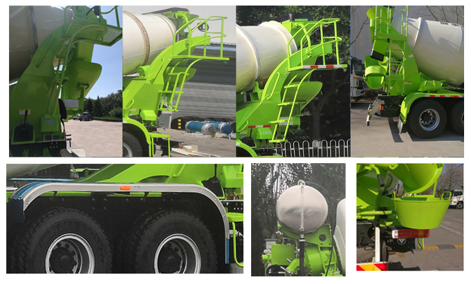 雷薩牌BJ5313GJB-LV混凝土攪拌運輸車公告圖片