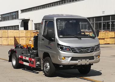 欧铃牌ZB5034ZXXADC3L车厢可卸式垃圾车公告图片