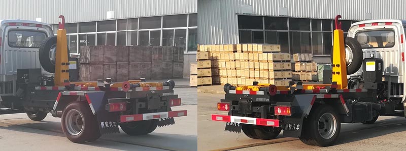 欧铃牌ZB5034ZXXADC3L车厢可卸式垃圾车公告图片