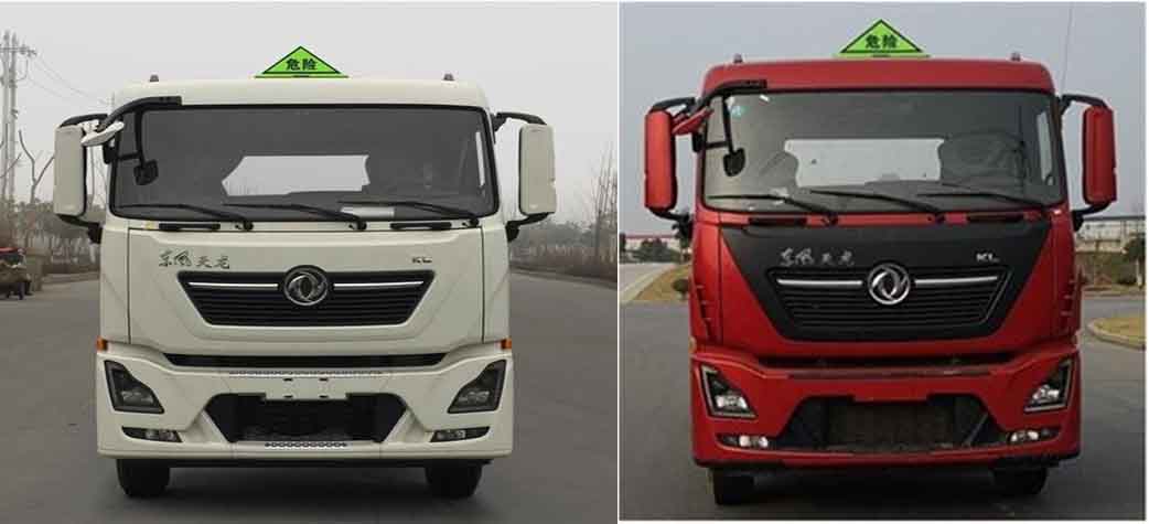 楚飞牌CLQ5260GRY6D易燃液体罐式运输车公告图片