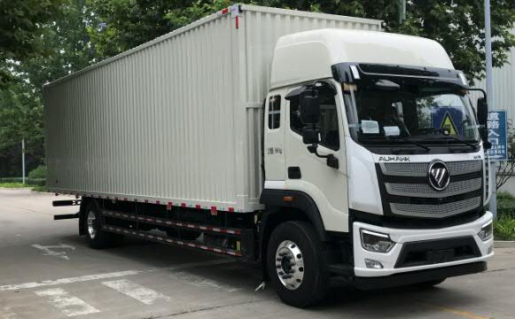 福田牌BJ5186XXY-3A廂式運(yùn)輸車公告圖片