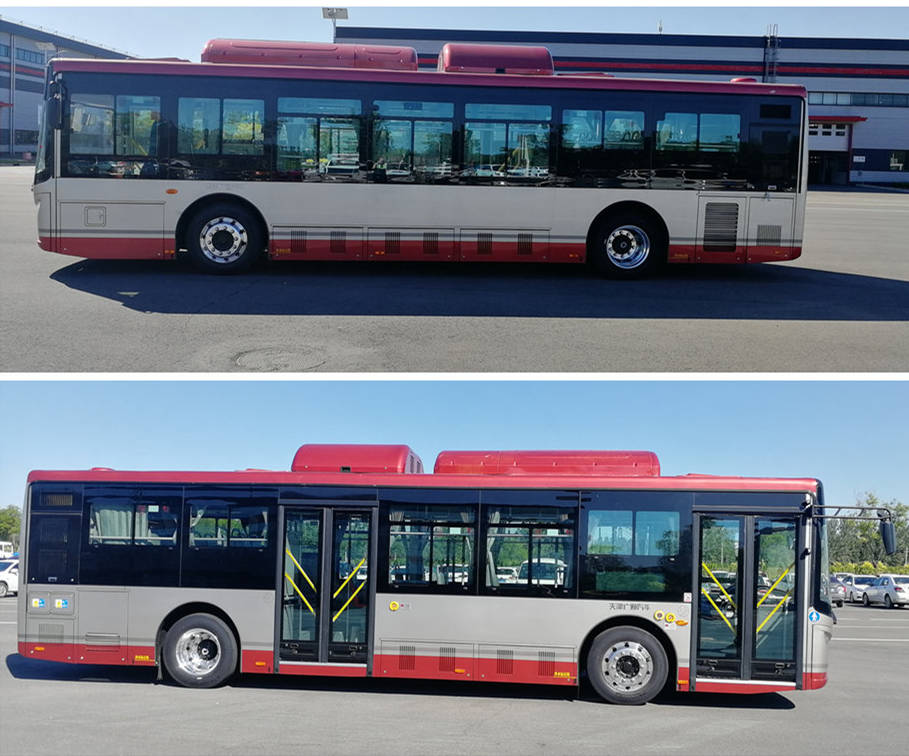 广通牌TJR6105CHEVBT1插电式混合动力城市客车公告图片