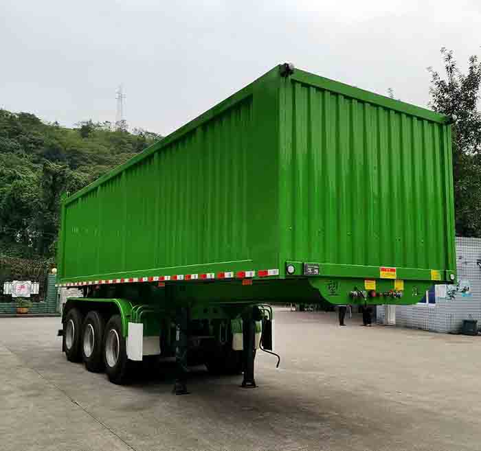 望江牌9米31.4吨3轴垃圾转运半挂车(WJ9400ZLJ)