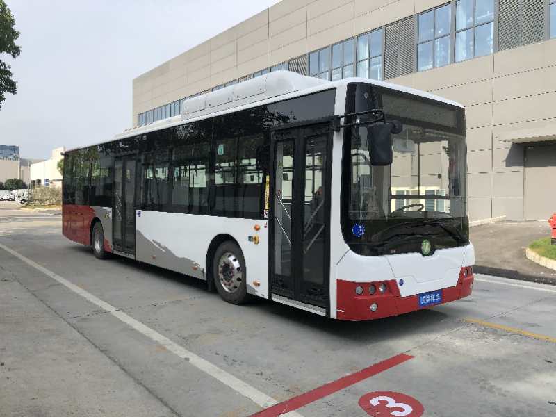 九州牌SYC6120CBEV1纯电动低入口城市客车图片