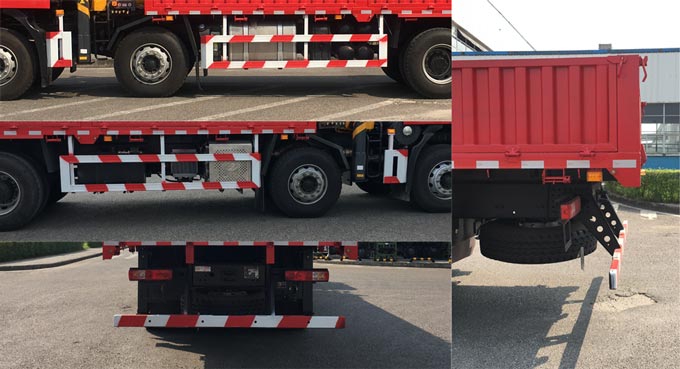 紅巖牌CQ5317JSQHD10436隨車起重運輸車公告圖片