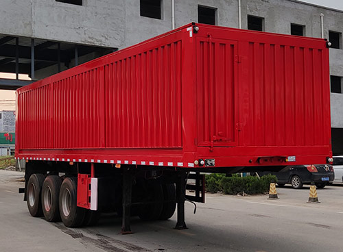 腾运牌9.5米32.9吨3轴散装粮食运输半挂车(LLT9403ZLS)