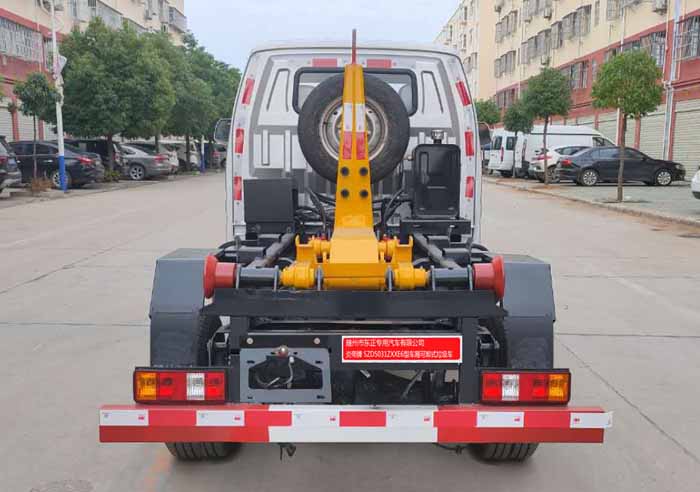 炎帝牌SZD5031ZXXE6車廂可卸式垃圾車公告圖片