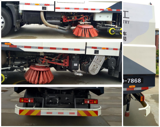 新立德牌HZV5180TXSD6EF洗掃車公告圖片