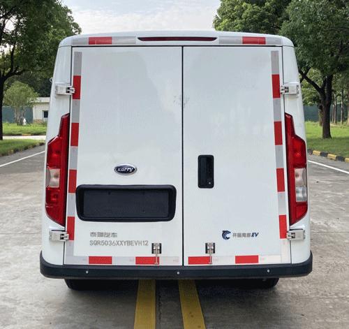 開瑞牌SQR5036XXYBEVH12純電動廂式運輸車公告圖片