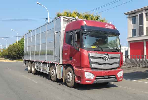 浩天星運(yùn)牌HTX5312CCQR6畜禽運(yùn)輸車公告圖片