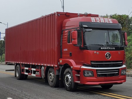 陜汽牌SX5250XYKMP6549翼開啟廂式車公告圖片