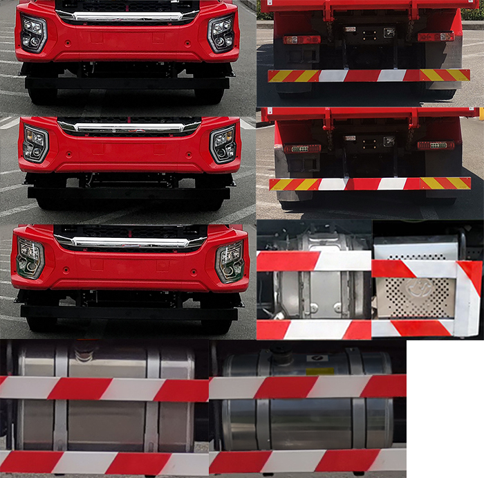 紅巖牌CQ5317ZLJSD10336自卸式垃圾車公告圖片