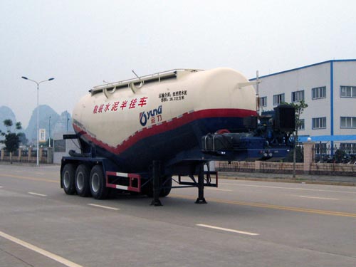 运力牌9.6米32吨3轴散装水泥运输半挂车(LG9404GSN)