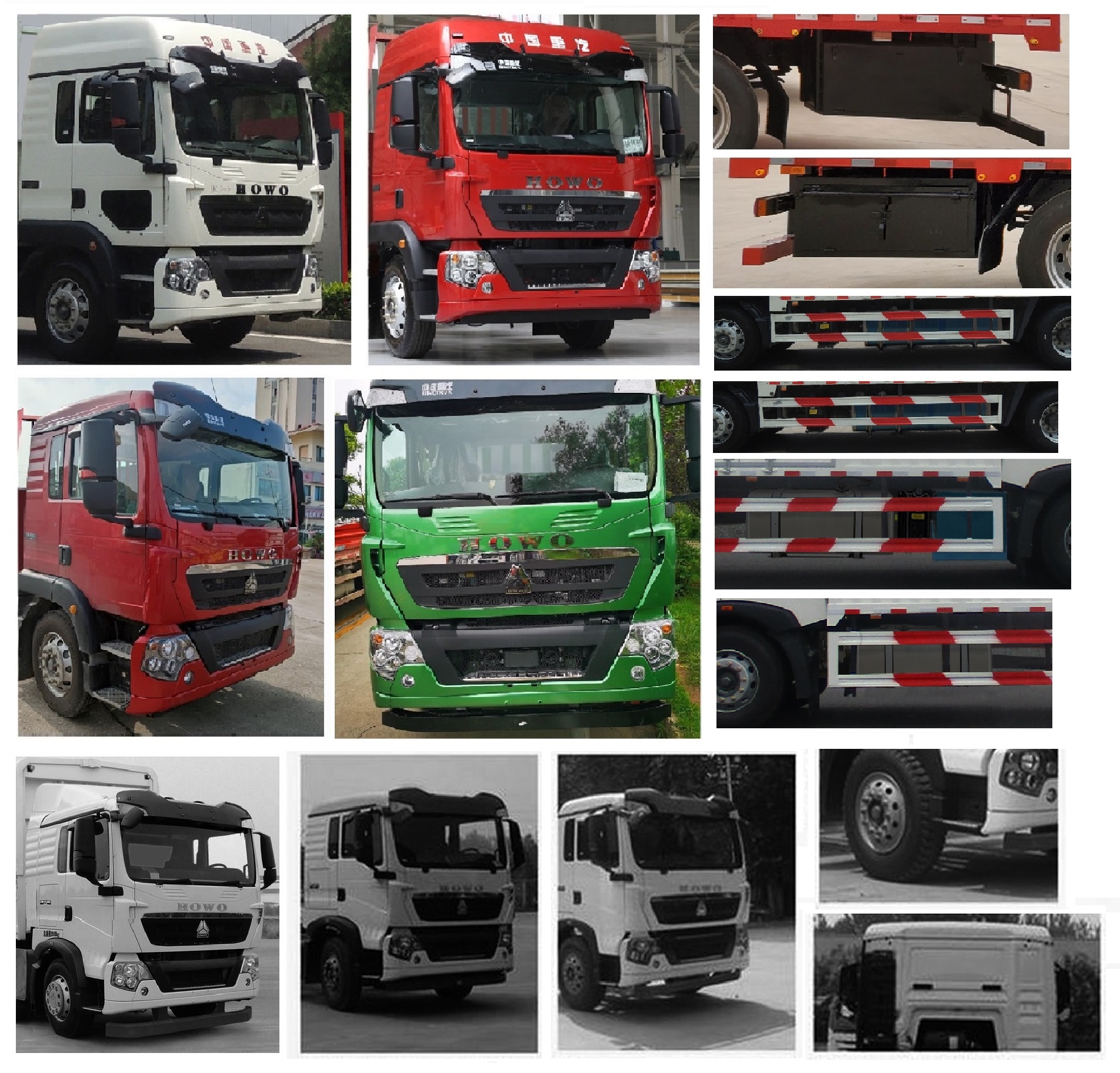 豪沃牌ZZ5257XYKM56CGE1翼開啟廂式車公告圖片