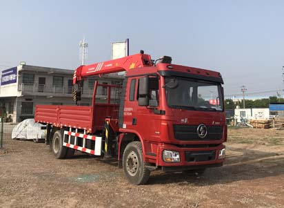 陕汽牌SX5180JSQLB501A随车起重运输车公告图片