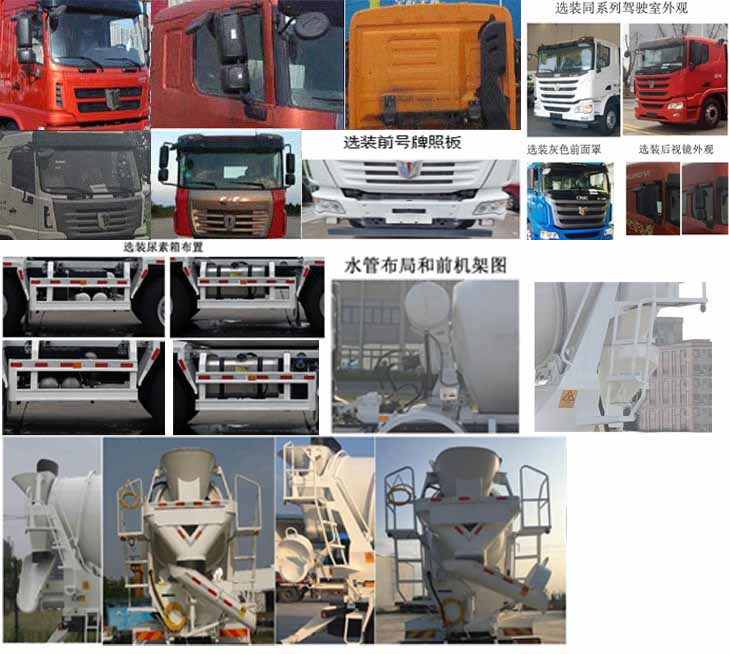 集瑞聯(lián)合牌QCC5312GJBD656-1混凝土攪拌運(yùn)輸車公告圖片