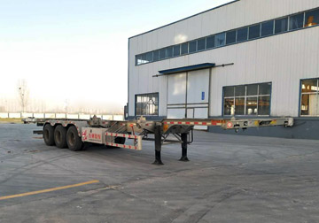 通广九州牌12.5米34.4吨3轴集装箱运输半挂车(MJZ9400TJZE)