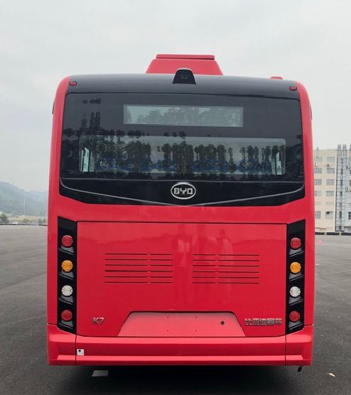 比亚迪牌BYD6810HZEV7纯电动城市客车公告图片