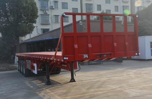 楚源牌11米35吨3轴平板运输半挂车(EHJ9400TPB)