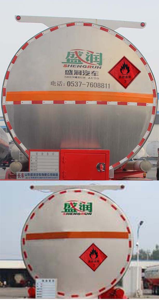 盛润牌SKW9400GRYT1易燃液体罐式运输半挂车公告图片