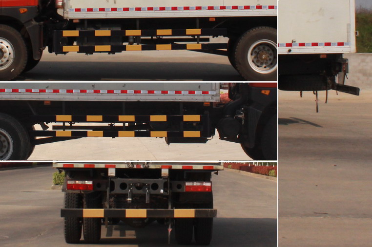 東風(fēng)牌EQ5185XRQL9CDEACWXP易燃?xì)怏w廂式運輸車公告圖片