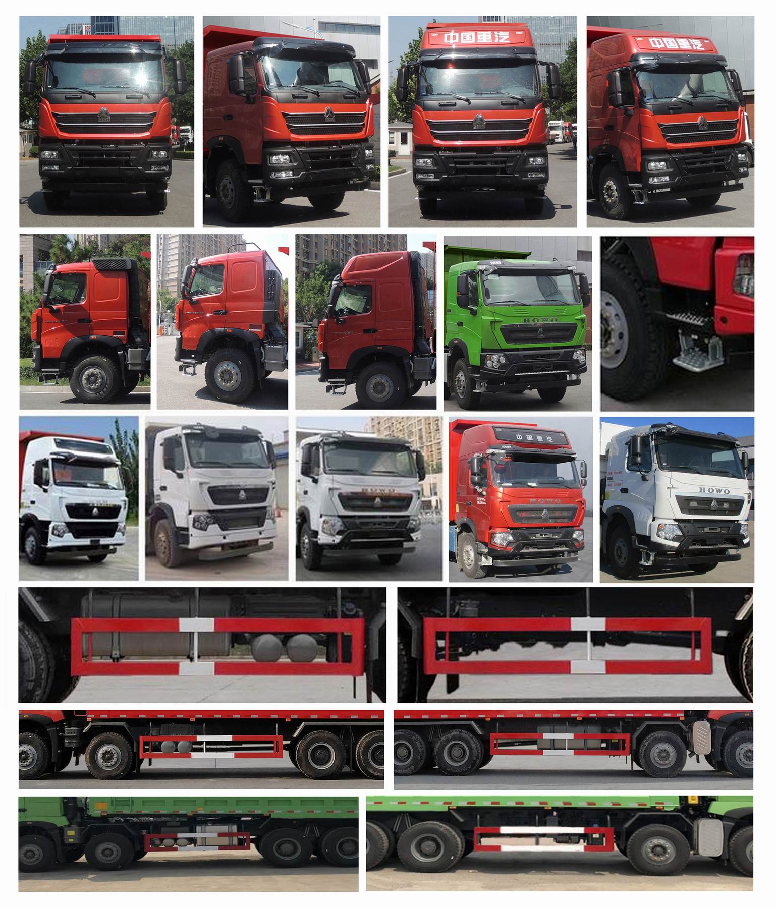 豪沃牌ZZ5317ZLJV486HF1自卸式垃圾車公告圖片