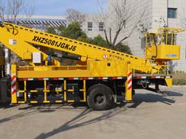 海倫哲牌XHZ5081JGKJ6高空作業(yè)車公告圖片