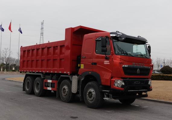 豪沃牌ZZ5317ZLJV306HF1自卸式垃圾車公告圖片