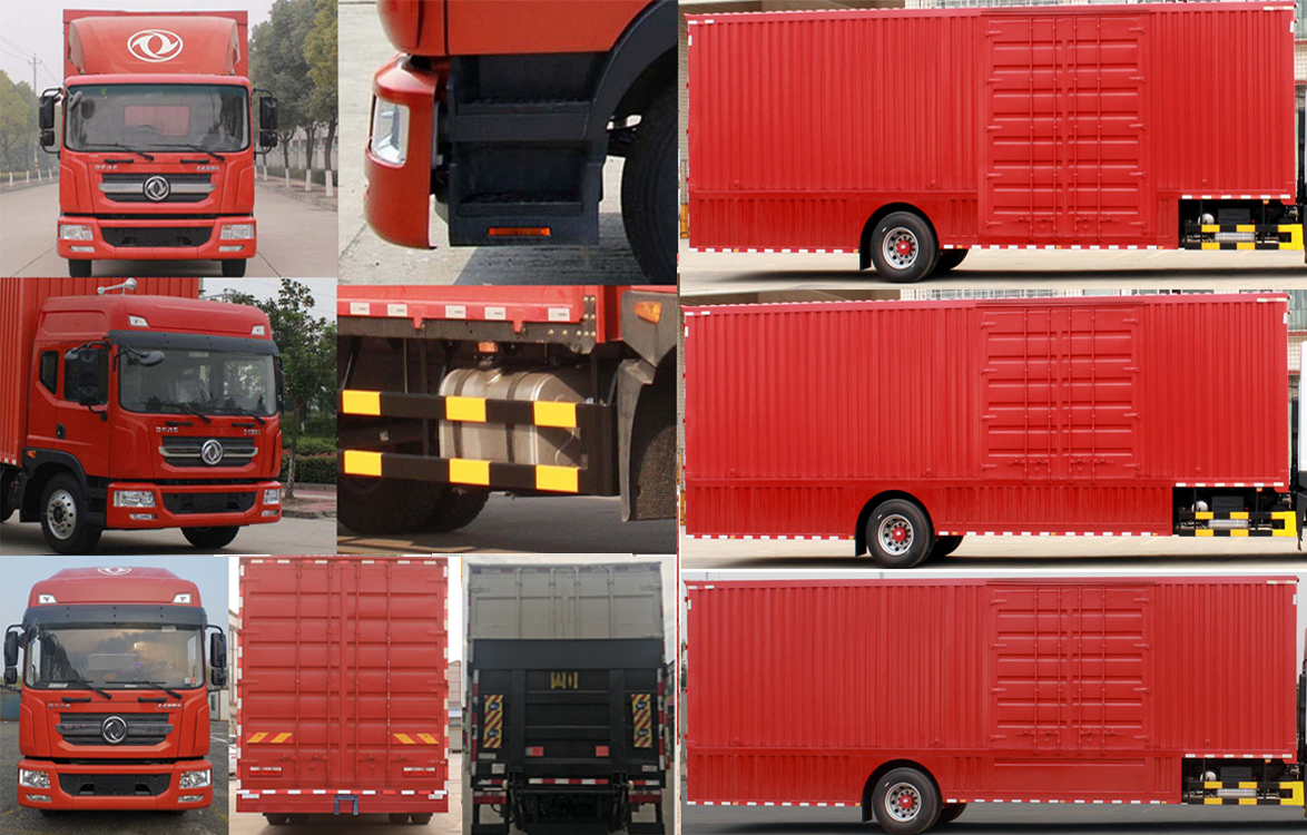 東風(fēng)牌EQ5182XXYL9CDKAC廂式運輸車公告圖片