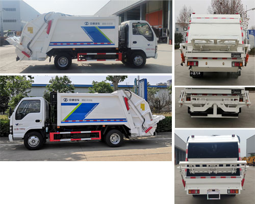東岳牌ZTQ5070ZYSQLG34F壓縮式垃圾車公告圖片