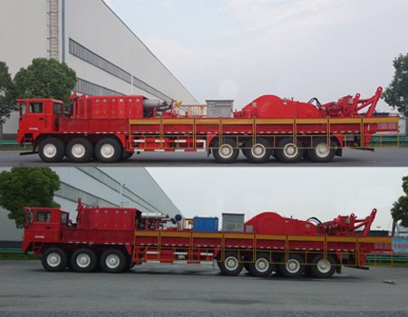 四機(jī)牌SJX5550TXJ850修井機(jī)公告圖片