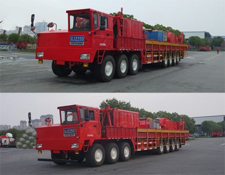 四機(jī)牌SJX5550TXJ850修井機(jī)公告圖片