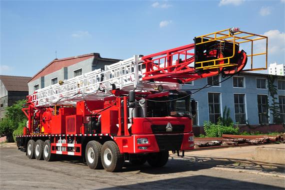 五岳牌TAZ5505TXJA修井機(jī)公告圖片