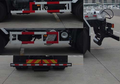 悅達(dá)牌YD5121ZXXDFE6車(chē)廂可卸式垃圾車(chē)公告圖片