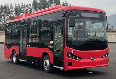 比亚迪牌BYD6810HZEV10纯电动城市客车图片